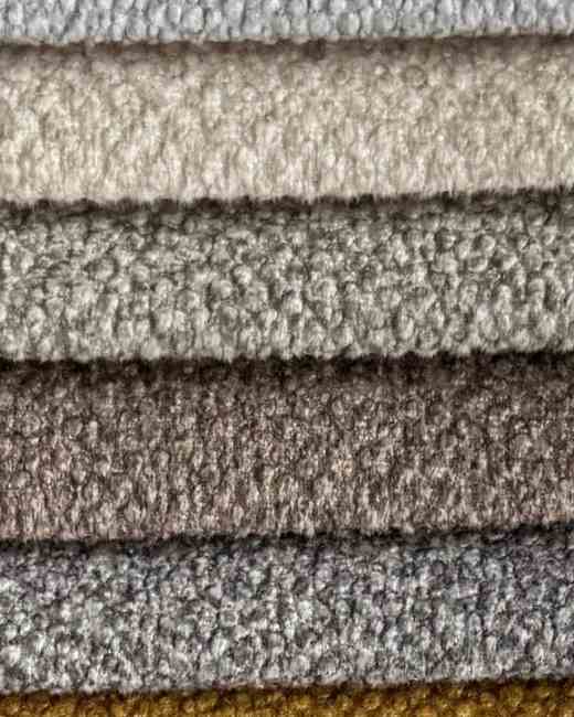 CLK HOME Puffy kumaş renk kartelası, 01–09, 20–21 renk kodları